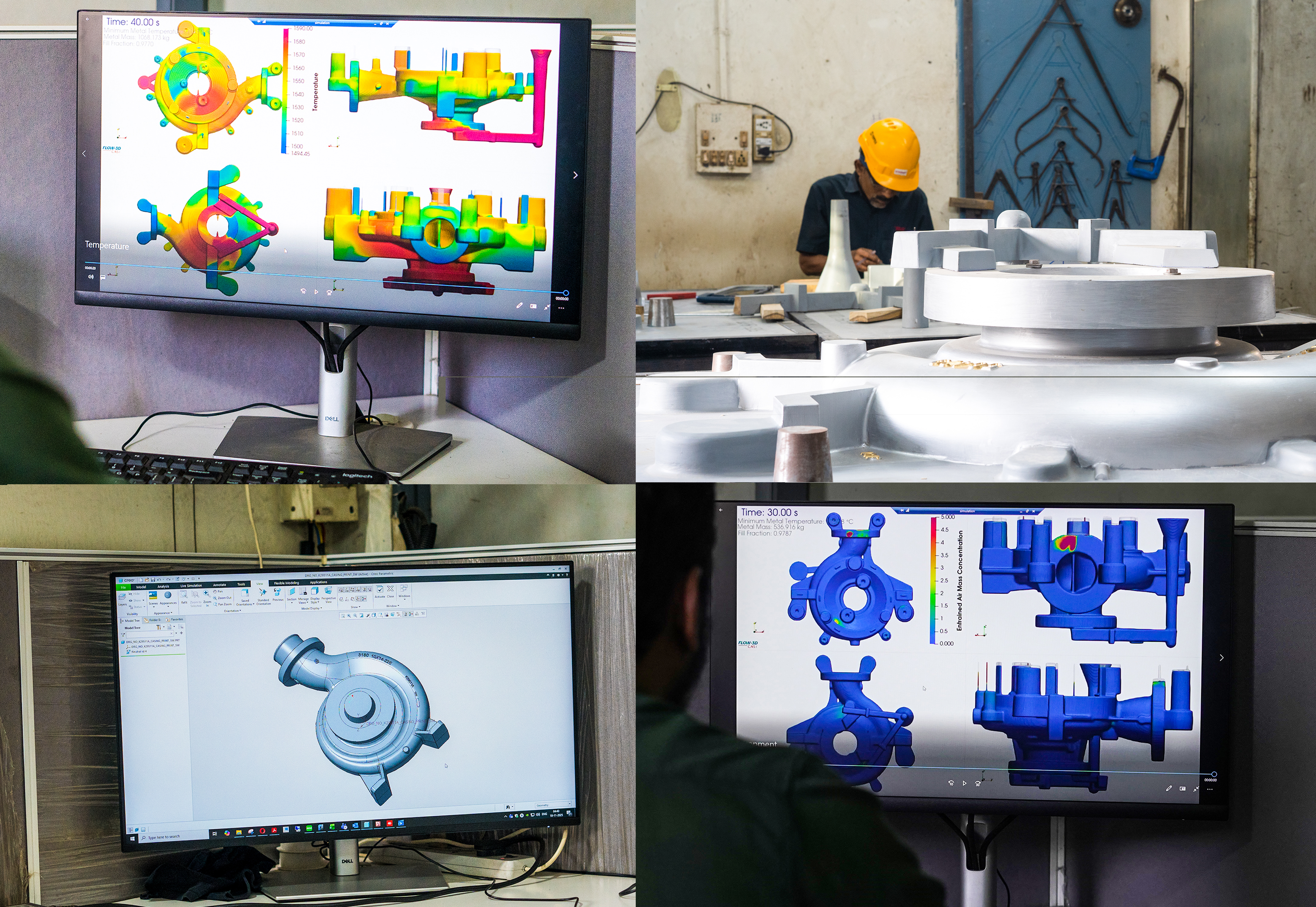 Foundry production line