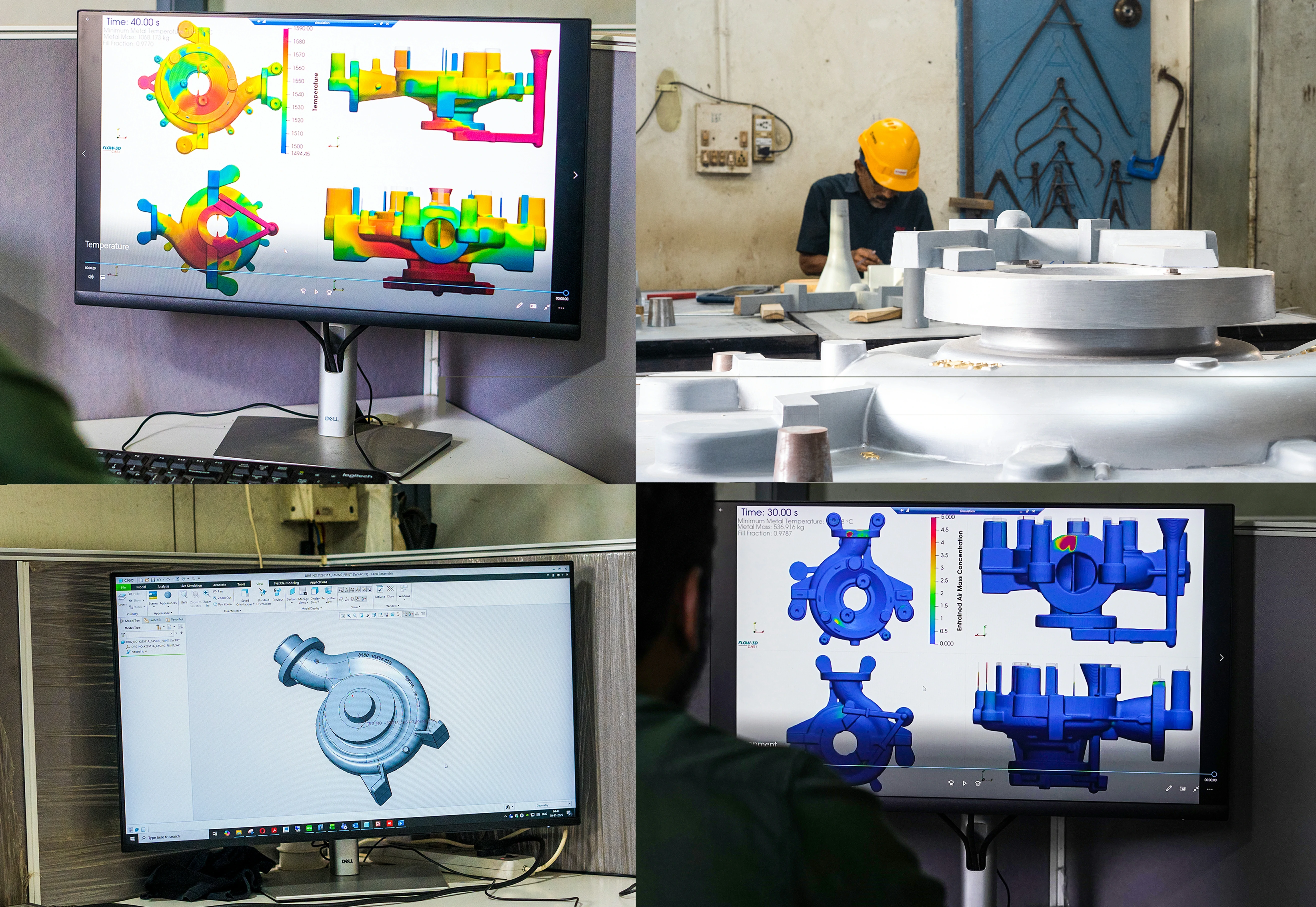 Foundry production line