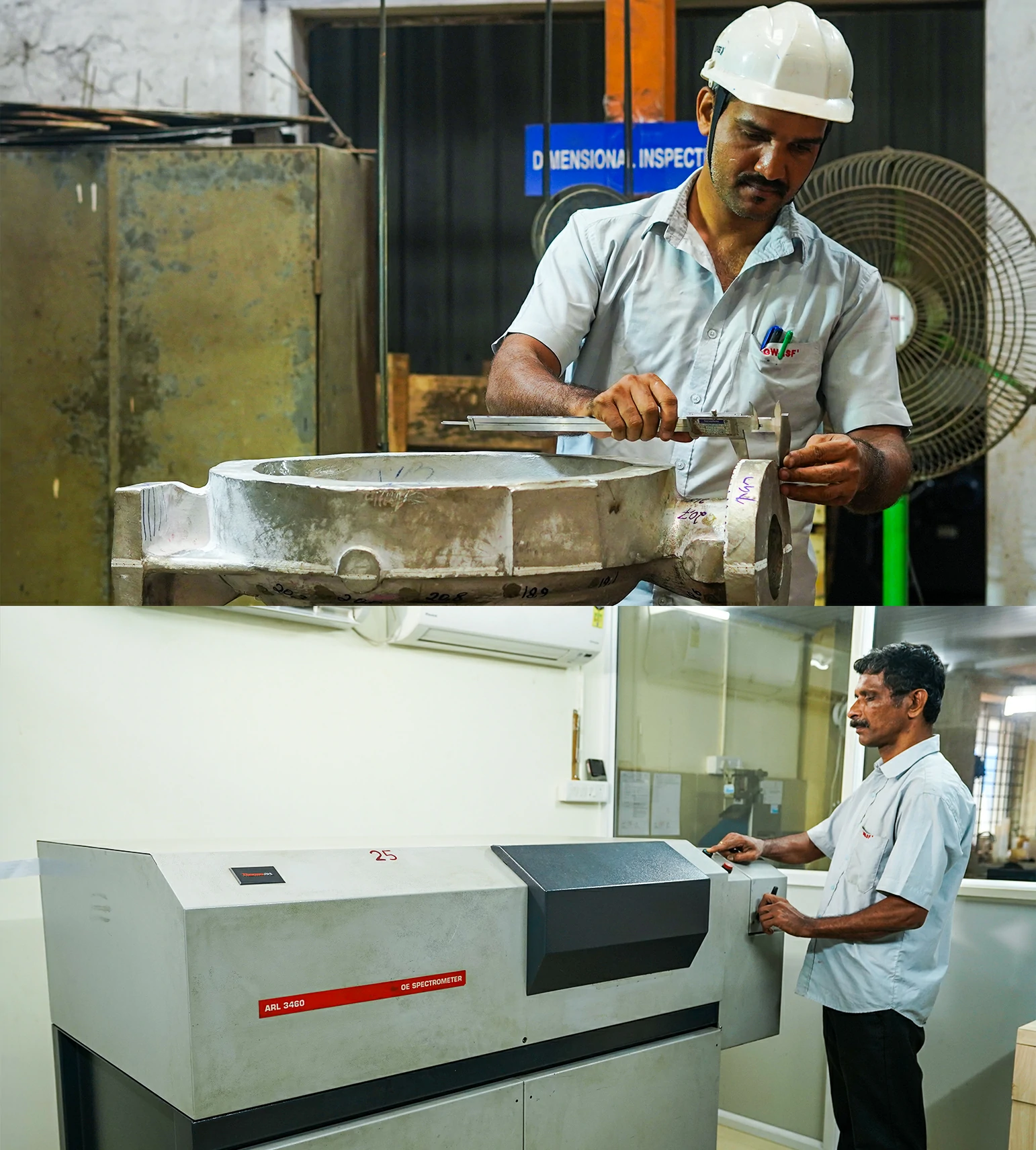 Quality inspection process